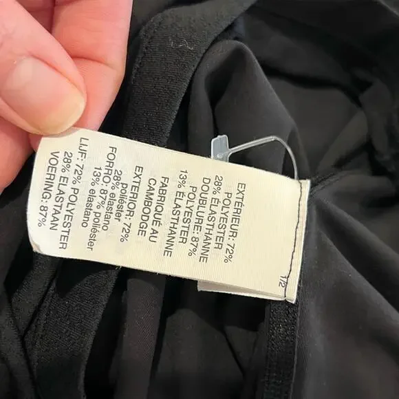 New Vuori Daily Crop Black Tank Top Women’s Small - Picture 5 of 9